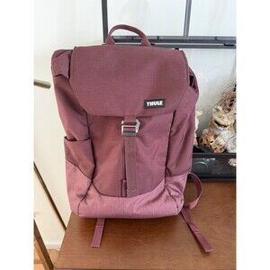 Thule Lithos 16L Padded Strap Computer Backpack Burgundy